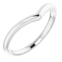 Load image into Gallery viewer, Sterling Silver Band for 8x5 mm Pear Ring
