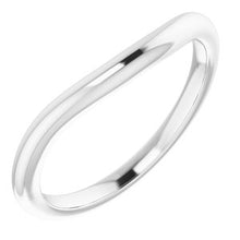 Load image into Gallery viewer, Sterling Silver Band for 6x4 mm Pear Ring
