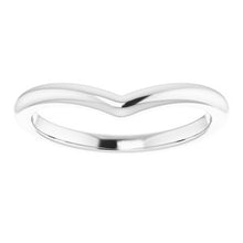 Load image into Gallery viewer, Sterling Silver Band for 8x6 mm Pear Ring
