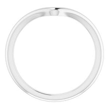 Charger l'image dans la galerie, Sterling Silver Band for 9x6 mm Pear Ring
