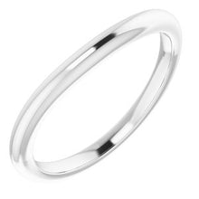 Load image into Gallery viewer, Sterling Silver Band for 7x5 mm Oval Ring
