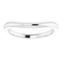Load image into Gallery viewer, Sterling Silver Band for 10x8 mm Emerald Ring
