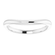Load image into Gallery viewer, Sterling Silver Band for 12x10 mm Oval Ring
