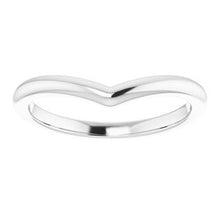 Load image into Gallery viewer, Sterling Silver Band for 8x5 mm Pear Ring
