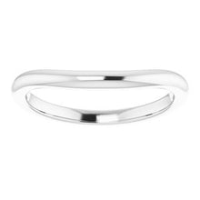 Load image into Gallery viewer, Sterling Silver Band for 9x7 mm Emerald Ring
