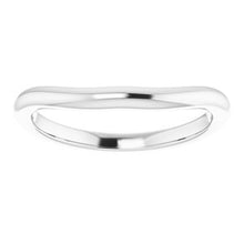 Charger l'image dans la galerie, Sterling Silver Band for 10 mm Square Ring
