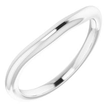 Load image into Gallery viewer, Sterling Silver Band for 9 mm Square Ring
