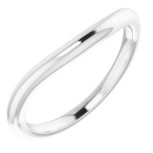 Load image into Gallery viewer, Sterling Silver Band for 12x10 mm Oval Ring
