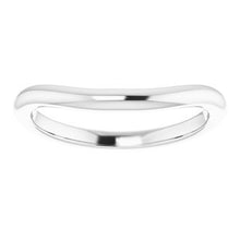 Load image into Gallery viewer, Sterling Silver Band for 11x9 mm Emerald Ring
