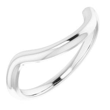 Charger l'image dans la galerie, Sterling Silver Band for 12 mm Round Ring
