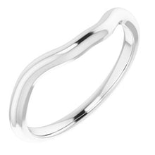 Charger l'image dans la galerie, Sterling Silver Band for 4 mm Square Ring
