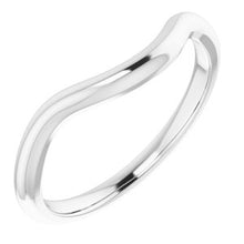 Charger l'image dans la galerie, Sterling Silver Band for 5.8 mm Round Ring
