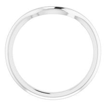 Charger l'image dans la galerie, Sterling Silver Band for 5x3 mm Oval Ring
