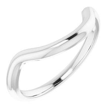 Charger l'image dans la galerie, Sterling Silver Band for 11 mm Round Ring
