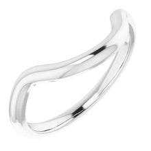 Load image into Gallery viewer, Sterling Silver Band for 12x10 mm Oval Ring
