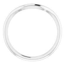 Charger l'image dans la galerie, Sterling Silver Band for 5 mm Cushion Ring
