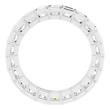 Load image into Gallery viewer, Platinum 2 3/8 CTW Diamond Eternity Band
