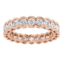 Charger l&#39;image dans la galerie, 14K Rose 1 1/3 CTW Diamond Eternity Band
