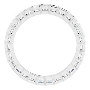 Bracelet d'éternité en platine 1 1/3 CTW Diamond