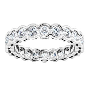 Bracelet d'éternité en platine 1 1/3 CTW Diamond