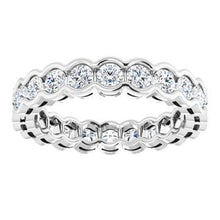 Load image into Gallery viewer, 14K White 1 1/3 CTW Diamond Eternity Band
