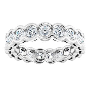 Platine 1 9/10 CTW Diamond Eternity Band