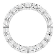 Charger l&#39;image dans la galerie, Platine 1 9/10 CTW Diamond Eternity Band
