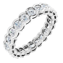 Charger l&#39;image dans la galerie, Bracelet d&#39;éternité en platine 1 1/3 CTW Diamond
