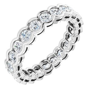 Bracelet d'éternité en platine 1 1/3 CTW Diamond