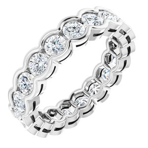 Platine 1 9/10 CTW Diamond Eternity Band