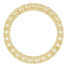 Load image into Gallery viewer, 14K Yellow 1 1/5 CTW Diamond Eternity Band
