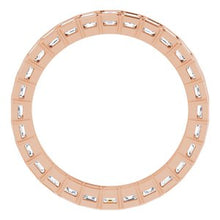 Charger l&#39;image dans la galerie, Bracelet d&#39;éternité en diamant 14K Rose 1 3/8 CTW
