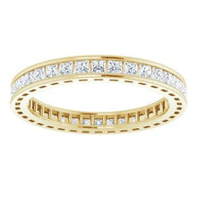 Load image into Gallery viewer, 14K Yellow 7/8 CTW Diamond Eternity Band
