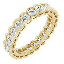 Charger l&#39;image dans la galerie, Bracelet d&#39;éternité en diamant 14K jaune 1 1/3 CTW
