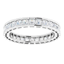 Load image into Gallery viewer, Platinum 1 3/8 CTW Diamond Eternity Band
