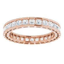 Charger l&#39;image dans la galerie, Bracelet d&#39;éternité en diamant 14K Rose 1 3/8 CTW
