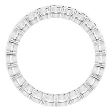 Load image into Gallery viewer, Platinum 1 1/3 CTW Diamond Eternity Band
