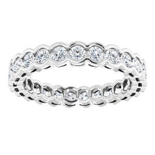 Load image into Gallery viewer, 14K White 1 1/4 CTW Diamond Eternity Band
