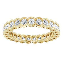 Charger l&#39;image dans la galerie, Bracelet d&#39;éternité en diamant 14K jaune 1 1/4 CTW
