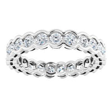Load image into Gallery viewer, Platinum 1 1/3 CTW Diamond Eternity Band
