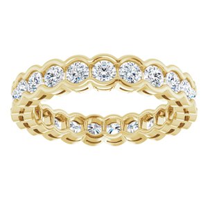 Bracelet d'éternité en diamant 14K jaune 1 1/3 CTW