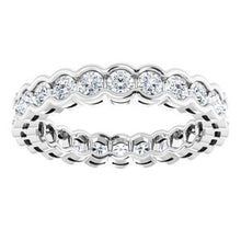 Load image into Gallery viewer, 14K White 1 1/5 CTW Diamond Eternity Band
