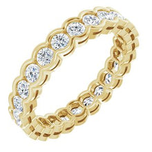 Load image into Gallery viewer, Channel-Set Eternity Band      
