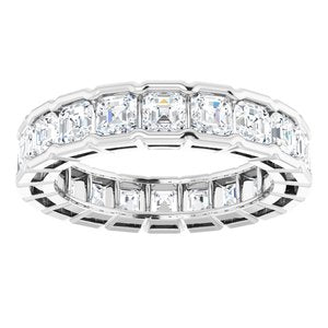 Bracelet éternité diamant 14K blanc 3 1/5 CTW