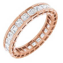 Load image into Gallery viewer, 14K Rose 2 3/8 CTW Diamond Eternity Band

