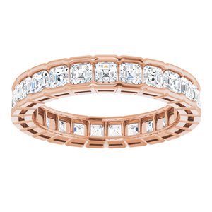 Bracelet d'éternité diamant 14K Rose 2 3/8 CTW