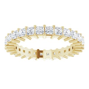 14K Jaune 1 3/8 CTW Diamond Eternity Band Taille 5