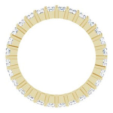 Charger l&#39;image dans la galerie, 14K Jaune 1 3/8 CTW Diamond Eternity Band Taille 5
