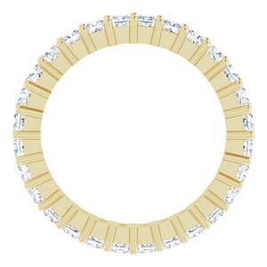 14K Jaune 1 3/8 CTW Diamond Eternity Band Taille 5