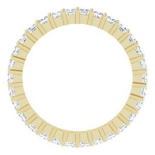 Load image into Gallery viewer, 14K Yellow 1 1/2 CTW Diamond Eternity Band Size 7
